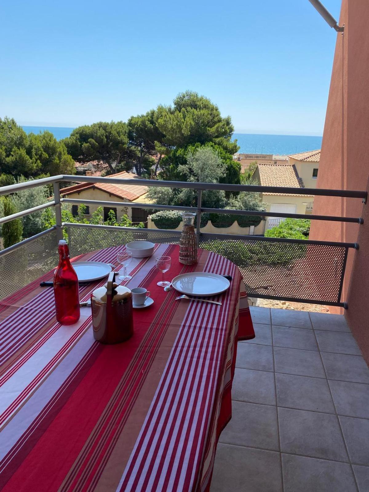 Appartement 4 Pers - Terrasse - Vue Mer - Proche Plage Saint-Pierre-la-Mer  Екстер'єр фото
